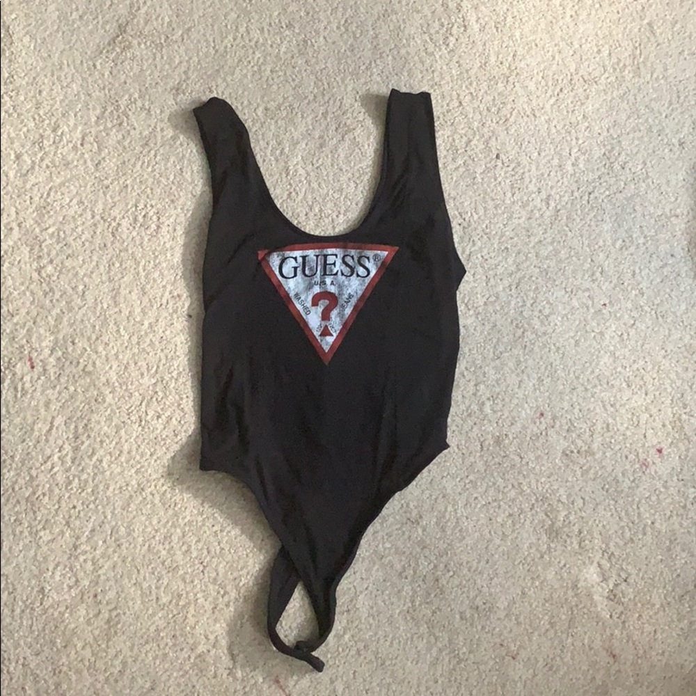 Guess Black Bodysuit